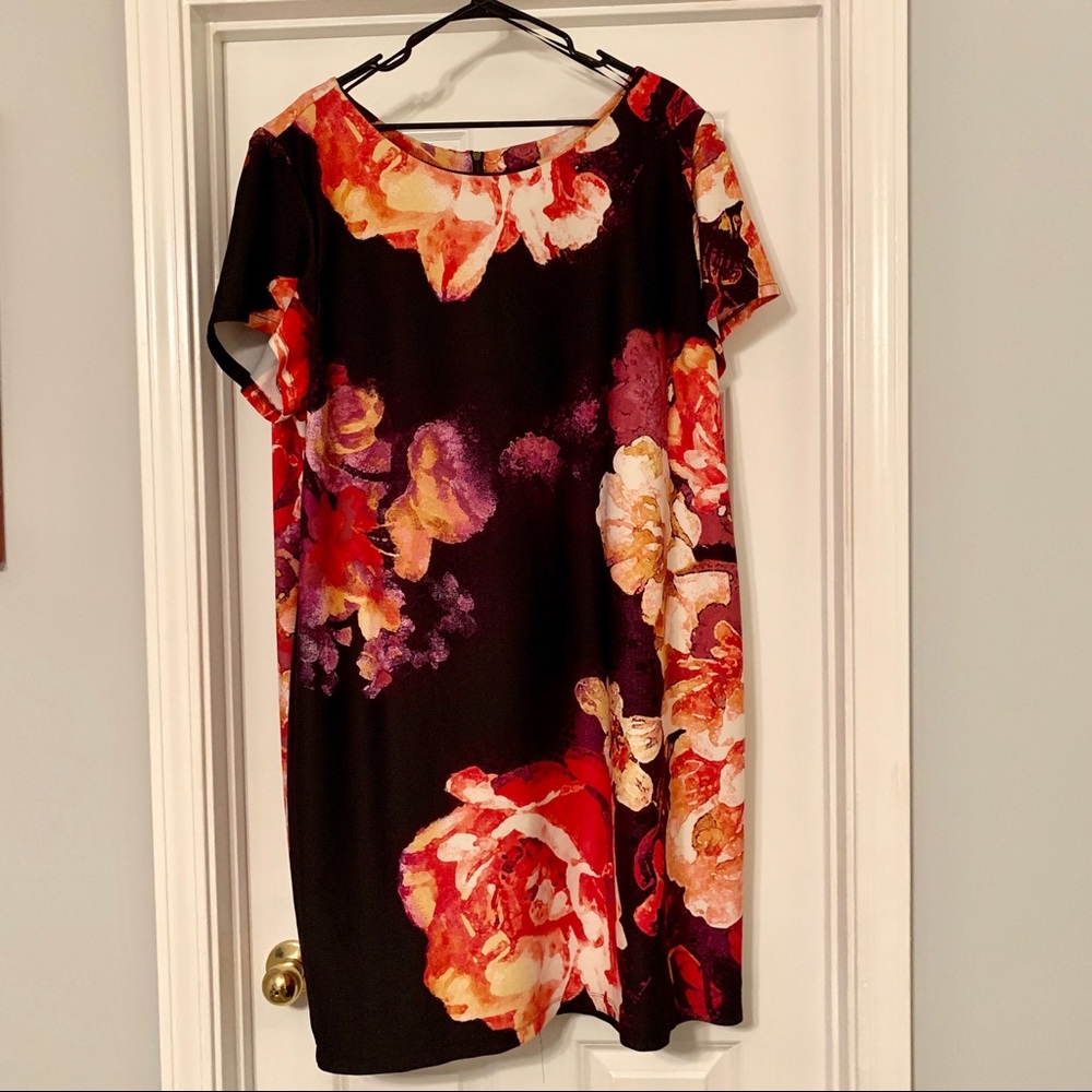Taylor Floral Print Dress Size 24W